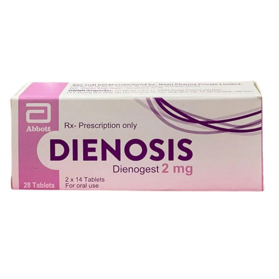 Dienosis 2mg (Hộp 2 vỉ x 14 viên)