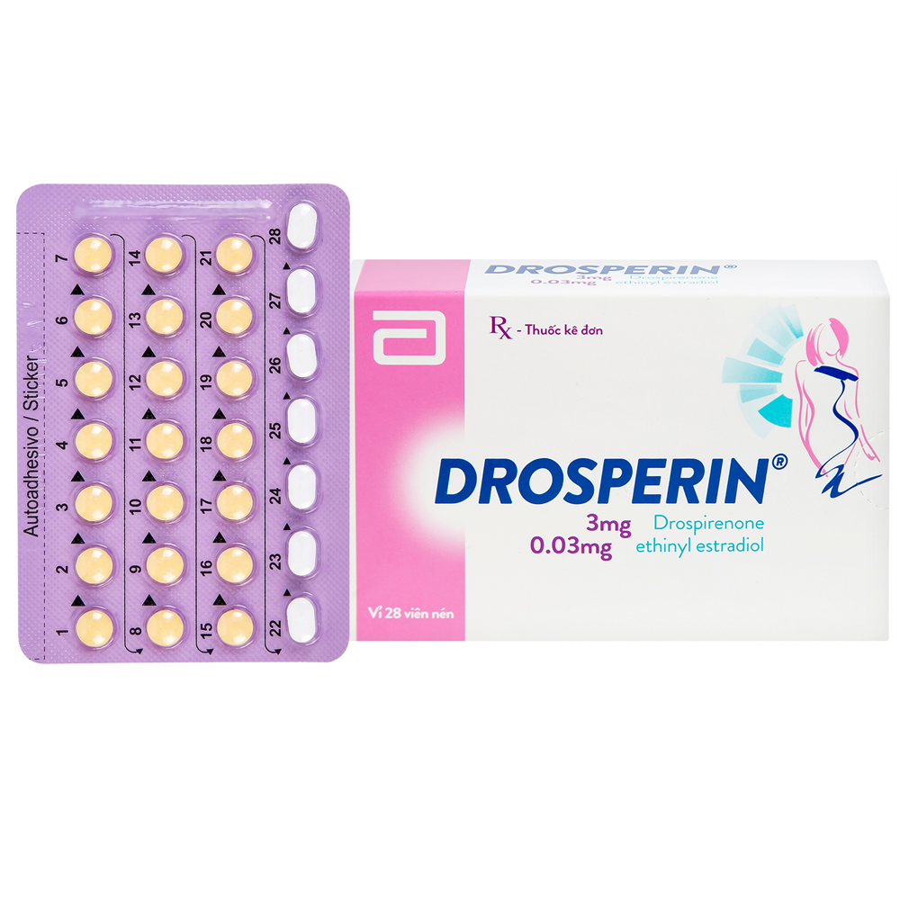 Drosperin Abbott (1 vỉ x 28 viên)