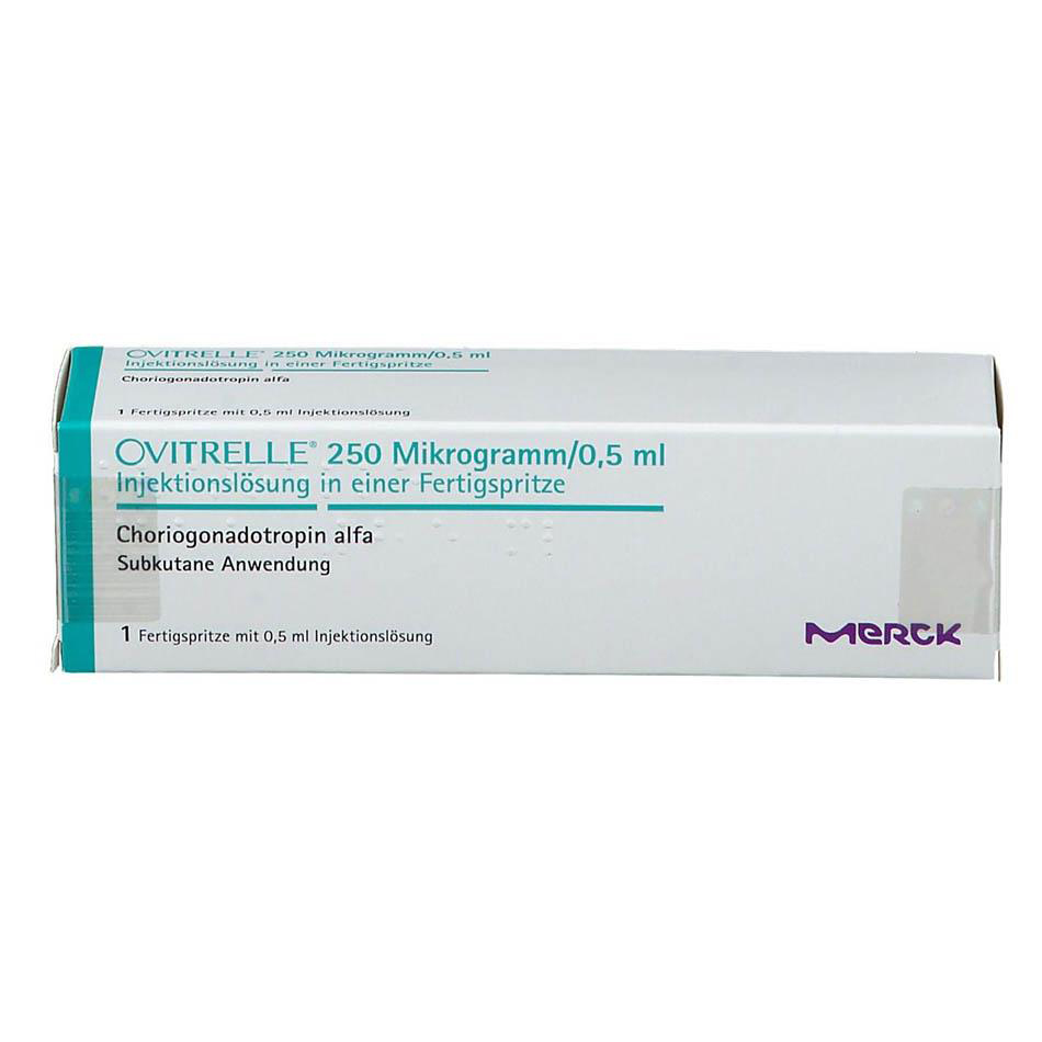 Ovitrelle 250 micrograms/0.5 ml
